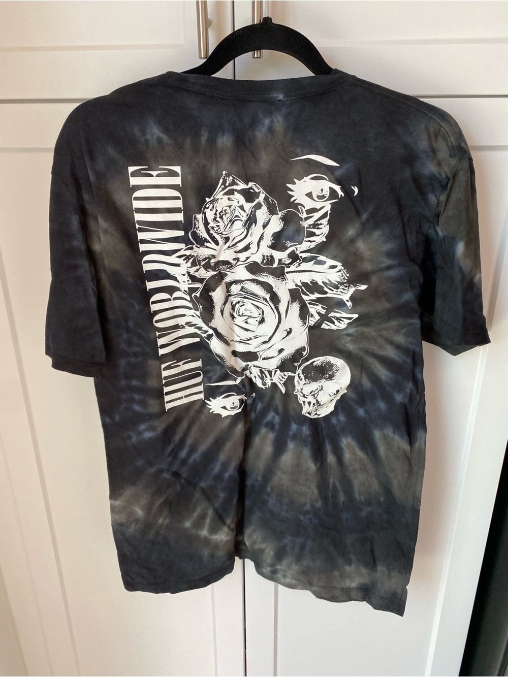 HUF men’s medium tie dye graphic printed tee nwot